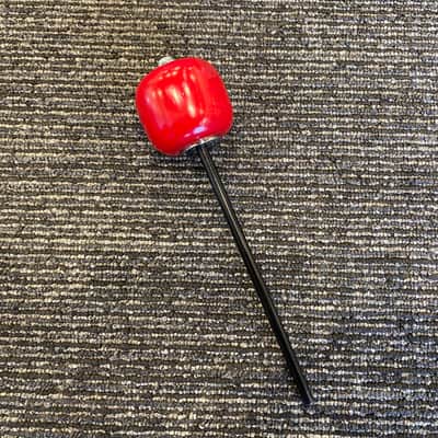 Danmar Wood Bass Drum Beater, Red image 1