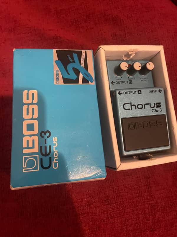 Boss CE-3 Chorus (Green Label) | Reverb UK