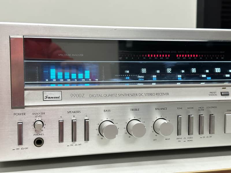 Sansui 9900Z Quartz Synthesizer DC Vintage Stereo Receiver 1980