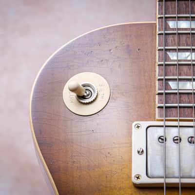 GIBSON USA Custom Shop 59 Reissue Les Paul Murphy Lab Heavy Aged " Green Lemon Burst + Rosewood" (2023) image 7