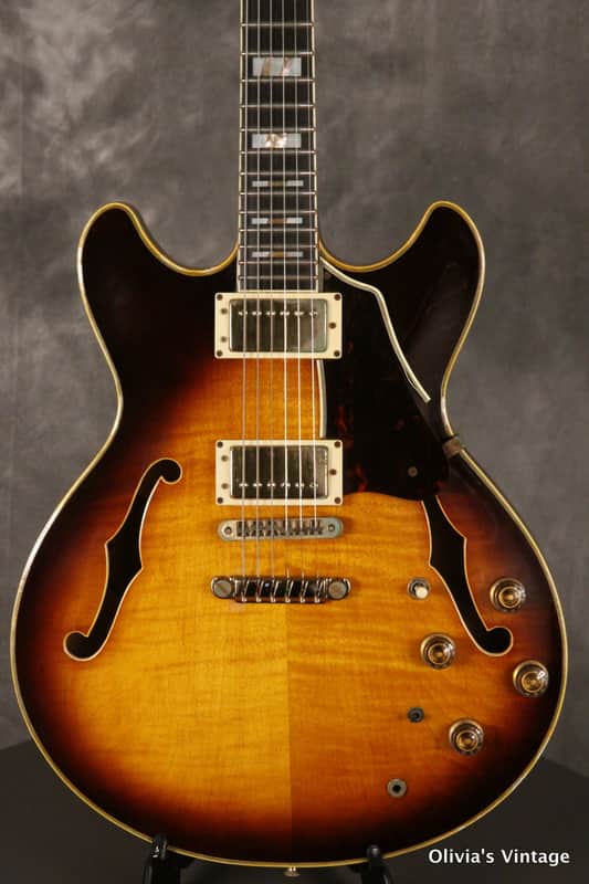 Ibanez Artist AS-200 John Scofield 1981 Sunburst image 1