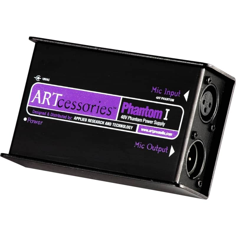 ART Phantom I Single Channel 48v Phantom Supply image 1