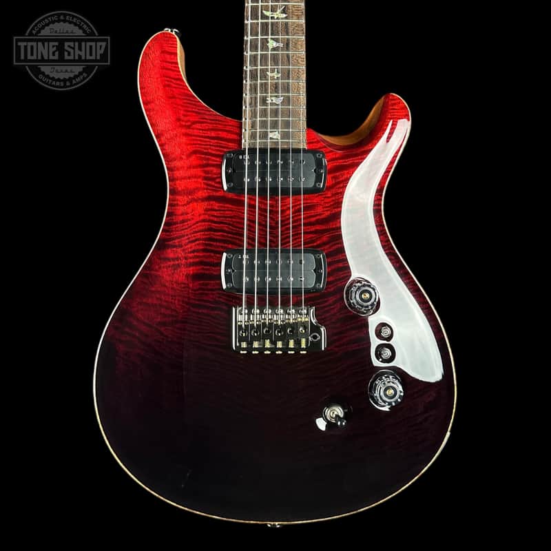 PRS Custom 24-08 Mango Limited Fire Red / Gray Black Fade w/case 0424349 image 1