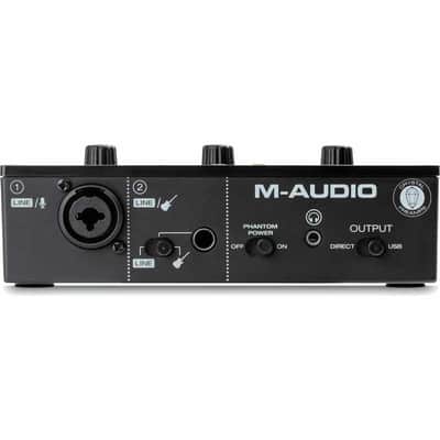 M-Audio MTRACK-SOLO Interface audio 2 canaux, 1 entrée combo + 1 instrument image 3