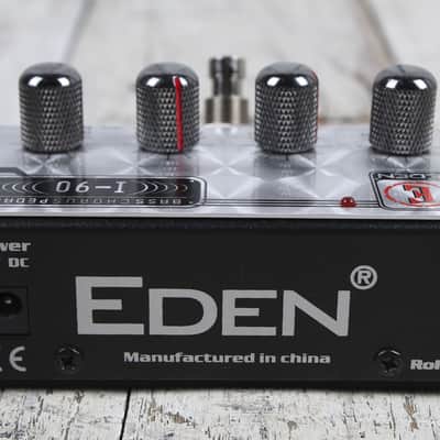 Eden I90 Professional Chorus Electric Bass Guitar Effects Pedal w Power Supply image 10