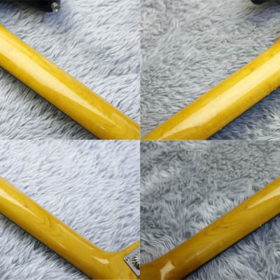 Left Handed Fender Japan '62 reissue JAZZ BASS JB62-LH ALDER body 3Tone Sunburst image 22