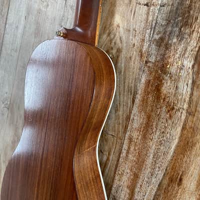 Luthier AB Manson for Ian Anderson Jethro Tull  Martin Barre Travel Parlor Acoustic Guitar with COA image 11