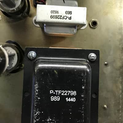 1966 Fender Blackface Bassman chassis only image 4