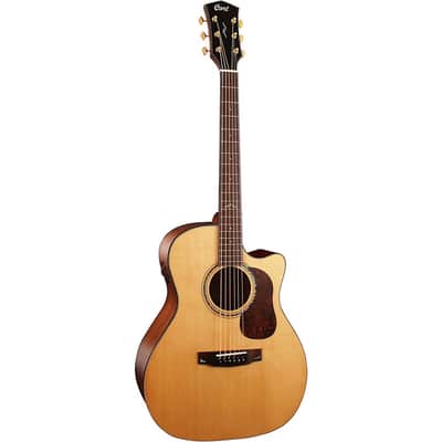 Cort Gold A6 Grand Auditorium Acoustic-Electric Guitar Regular image 3