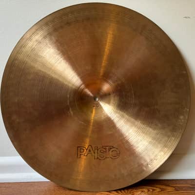 Paiste 20" 2002 Ride Cymbal 1977 -Black Label - VIDEO image 8