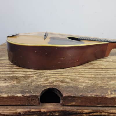 1919 Vega A-Style Mandolin - Natural With OHSC image 9
