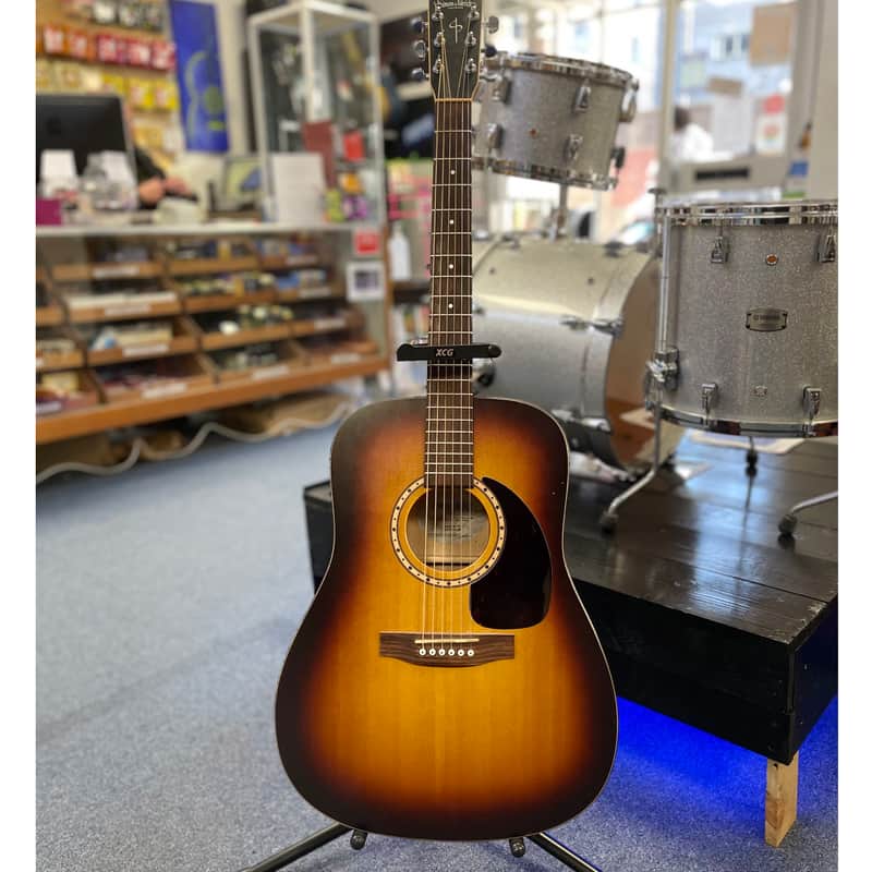 Simon & Patrick Songsmith A3 Dreadnaught Electro Acoustic Sunburst image 1