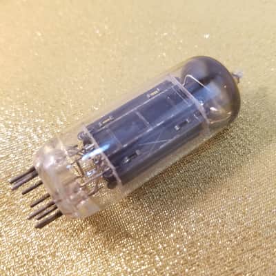 RCA 6CG7 tNOS AT1000 TESTED Vacuum Tube T1 blackplate dual triode 1954-1959 image 11