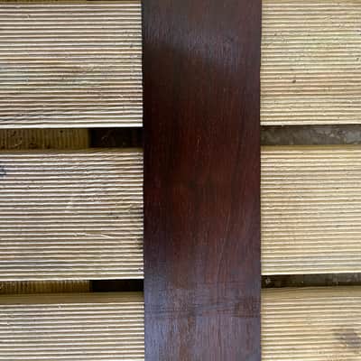 General Vintage Tone  Dalbergia Spruceana Brazilian rosewood 70 years old guitar fingerboard number 20 1950 Wood image 4