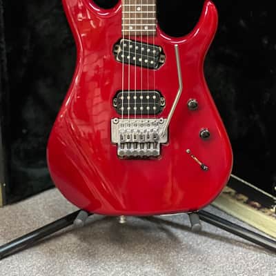 1993 Hamer USA Diablo - Translucent Red w/Original Hardshell Case image 2