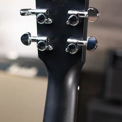 Gibson L-00 Special Parlor Acoustic/Electric Guitar - Ebony Satin with Gig Bag image 7