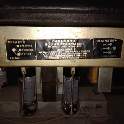 1960s 60s CARLSBRO CS40-60 Head w/ Lay Down Drake transformer image 5