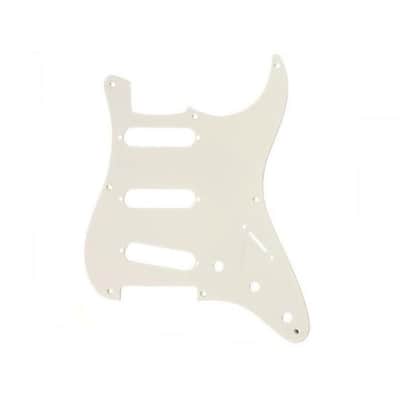 Pickguard Stratocaster US 8H 1ply Parchment old White .060 PG0550-051 image 3