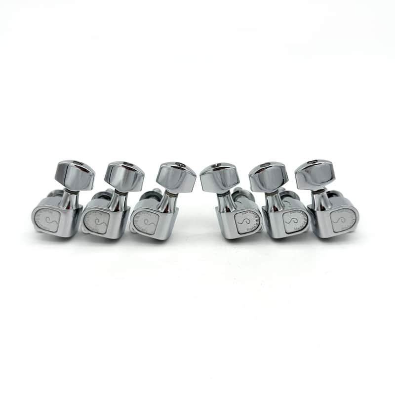 Schaller M6 3x3 Tuners Chrome 1970s 1980s image 1