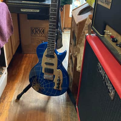 Antoniosai Telecaster 2012 - Blue with mother of pearl inlay image 11