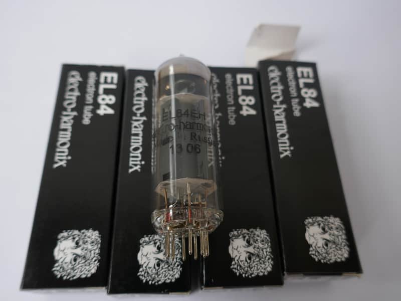 Matched Quad Electro Harmonix EL84 Power Tubes image 1