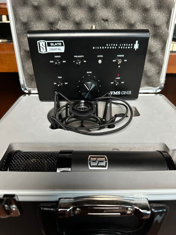 Slate VMS ML-1 microphone, preamp + SOFTWARE expansion pack