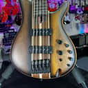 Ibanez Premium SR1355B 5-string Bass Guitar - Dual Mocha Burst Flat Auth Dealer Free Ship! 398 GET PLEK’D!