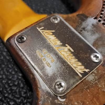 2012 James Trussart - Custom Rusty SteelCaster Bass - Metal Body! image 3