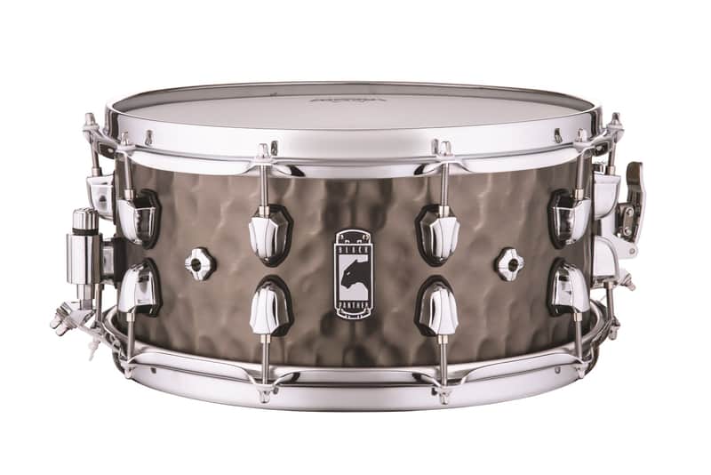 Mapex BPNBR465HCN Black Panther Persuader 14x6.5" Hammered Brass Snare Drum image 1