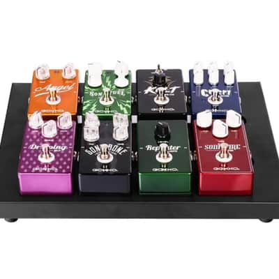 New! Knight Music “The Session” PB14 - Compact Metal Pedal Board, with Case! Like Pedaltrain, OnStage, Fender Professional image 5