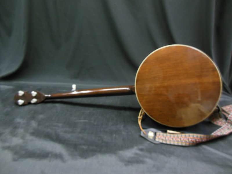 Morris Deluxe 5-String Banjo W/ Hardshell Case Made In Japan | Reverb
