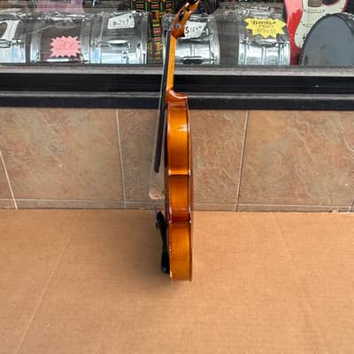 Carlo Robelli by Violmaster P-105 4/4 Full Size Violin w/ Bow, Case, Shoulder Rest & Rosin image 11