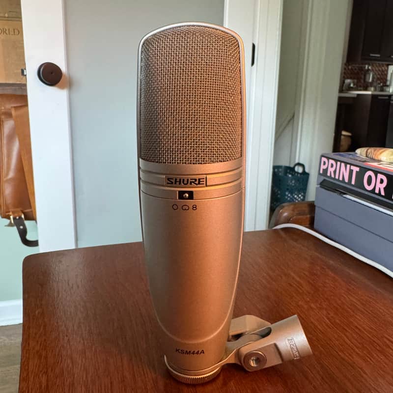Shure KSM44A Large Diaphragm Multipattern Condenser Microphone image 1