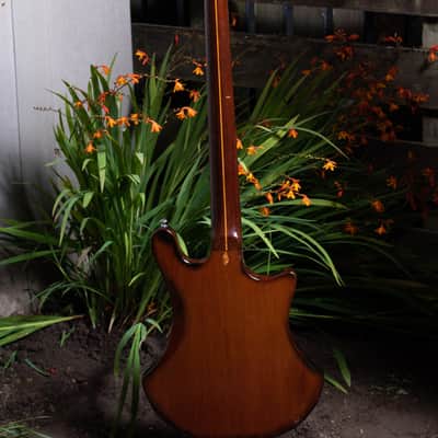 Guild B-301 Bass Left Handed 1977 Mahogany image 4