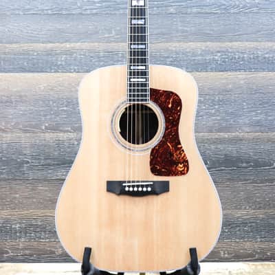 Guild D-55E Natural LR Baggs Anthem Dreadnought Acoustic Electric Guitar w/Case image 2
