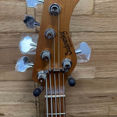 Sadowsky Metro Express 21- fret Vintage M/J 5- string bass -2025 - High Polish Tobacco Sunburst w/ gig bag New! image 8
