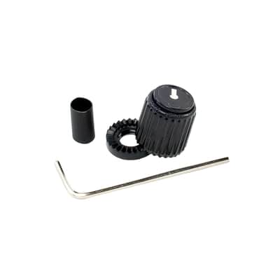 D'Addario PW-LNS-01B Loknob Small Black image 2
