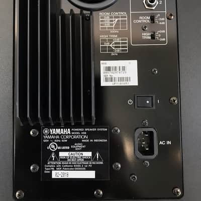 YAMAHA HS8 Powered Studio Monitors (pair) black image 9
