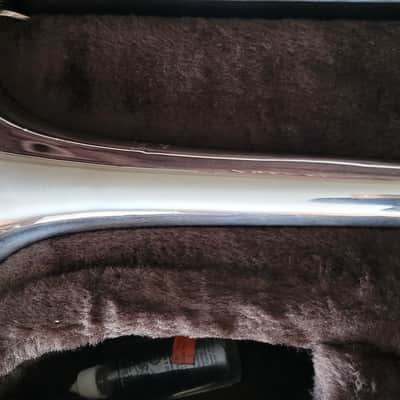 Silver plated - Vincent Bach Stradivarius Model 36 Trombone with f-attachment image 4