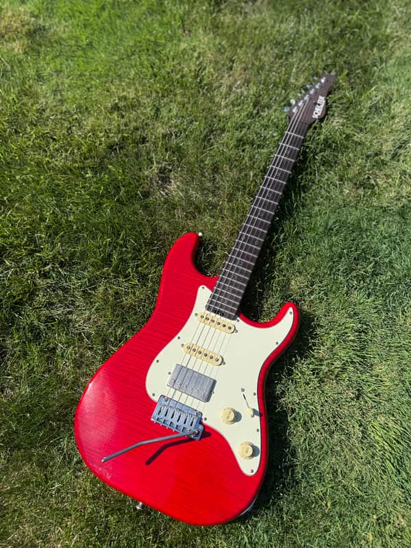 Schecter Nick Johnston USA Signature  - Atomic Fire image 1