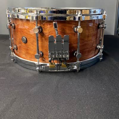 Bubinga Wood Snare Drum Symphonic M1-14" x 6.5" image 1