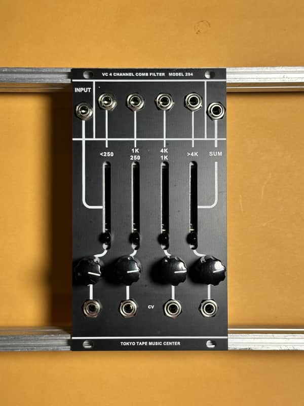 Tokyo Tape Music Center VOLTAGE CONTROLLED 4 CHANNEL COMB FILTER MODEL 294