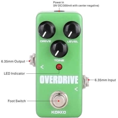 Kokko Overdrive Tube Screamer 2020s - Green image 5