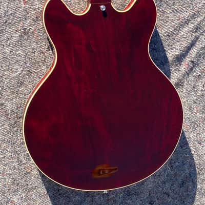 Gibson ES-335TD Lefty 1976 - Cherry/Wine Red image 11