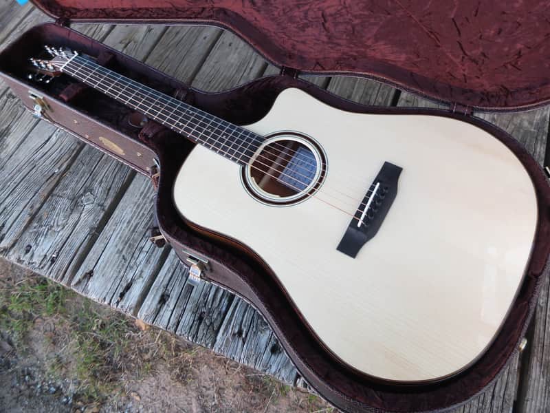 Bedell Ltd. Edition Dreadnought Cutaway Koa and Adirondack 2023 - Natural Gloss image 1