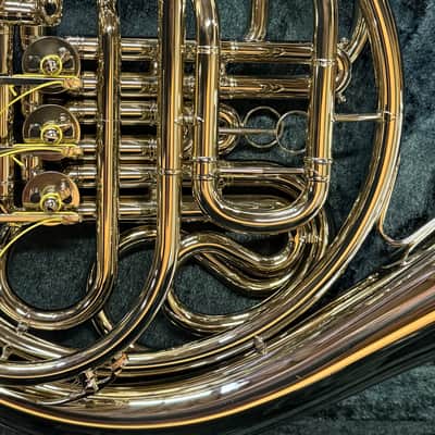 Yamaha YHR-672N F/Bb Professional Double French Horn 2024 Nickle Silver New Unplayed Auth Dlr #036 image 16