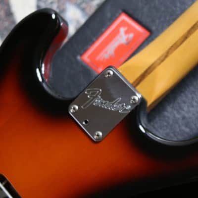 Fender American Standard Stratocaster 50th MN BSB (Brown Sunburst) 1996 image 11