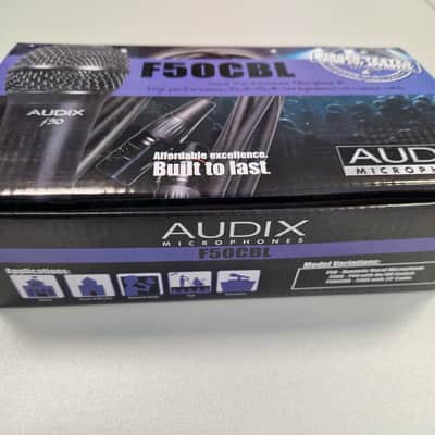 Audix F50CBL Handheld Cardioid Dynamic Microphone - Black image 1