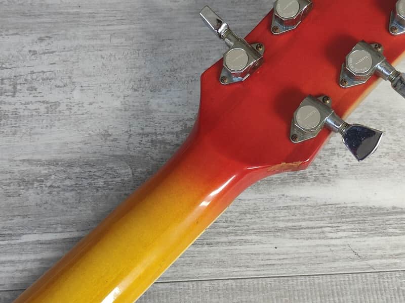 1974 Greco Japan EG-650 Les Paul Standard (Cherry Sunburst) | Reverb