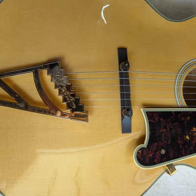 D'Angelico EX-63 Archtop Non-Cutaway with Stairstep Tailpiece 2010s - Natural image 3